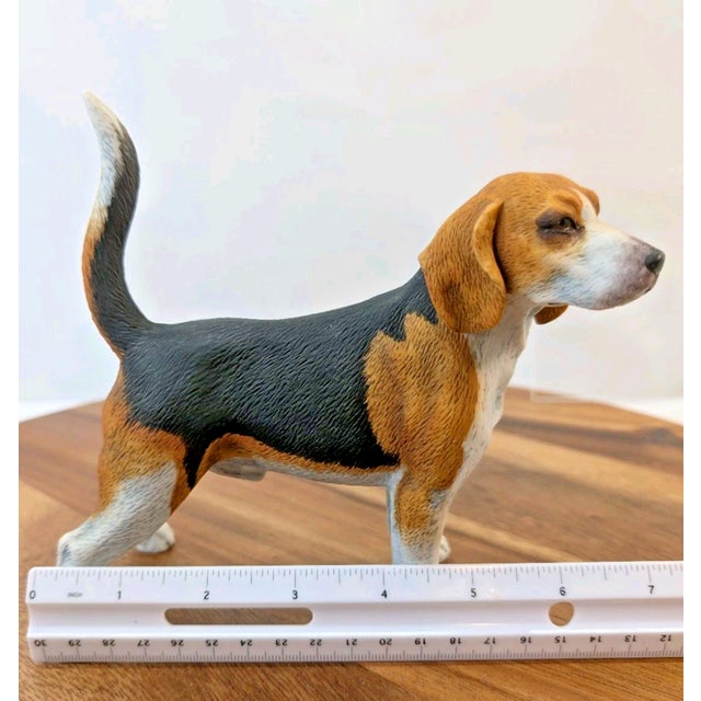 Vintage MCM Andrea by Sadek Beagle Dog Figurine Japan For Sale - Image 4 of 8