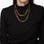 Antique Portuguese Fancy Link Chain Necklace 19k Yellow Gold 38" Extra Long For Sale - Image 4 of 4