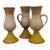 Mid 20th Century Mid-Century Modern Style Stoneware Goblets - Set of 3 For Sale