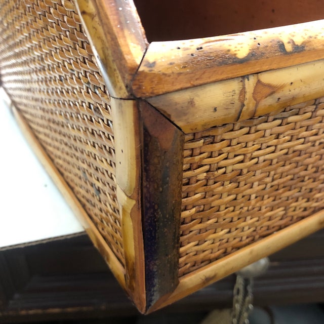 Vintage Mid Century Modern Magazine/File Holder For Sale - Image 10 of 10