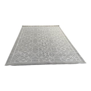 8ft × 12ft 7in Davis & Davis Broadloom Custom Geometric Area Rug For Sale