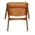 1970s Set of 4 Danish Modern Dining Chairs Teak Frame Tweed Upholstery Mid Century For Sale - Image 16 of 16