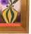 Colorful impressionist abstract of a flower in a vase on stretched artist canvas. Signed by the talented artist...