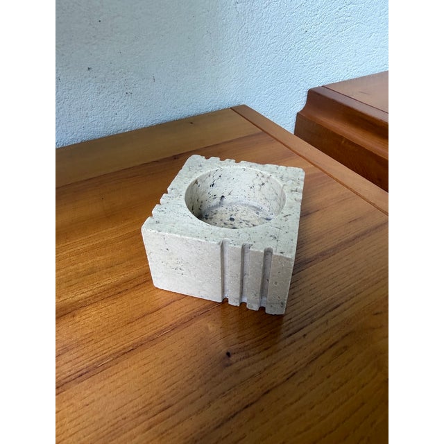 Travertine Ashtray from Fratelli Mannelli, 1970 For Sale - Image 16 of 16