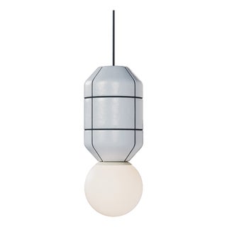 Ceramic Base Pendant Lamp by Svitanok For Sale