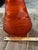 Vintage Le Smith Nubby Butt Orange Amberina Swung Vase - 39”Tall For Sale - Image 12 of 12