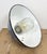Industrial Blue Enamel and Cast Iron Pendant Light with Glass Cover, 1960s For Sale - Image 16 of 18