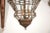 Vintage Moroccan Moorish Diamond-Form Clear Glass Pendant Lantern, 1980s For Sale - Image 12 of 14