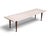 Mid Century Stone and Wood Coffee Table For Sale - Image 13 of 16