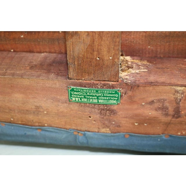 Small Italian Sofa attributed to I.S.A. Bergamo, Italy, 1950s For Sale - Image 15 of 18