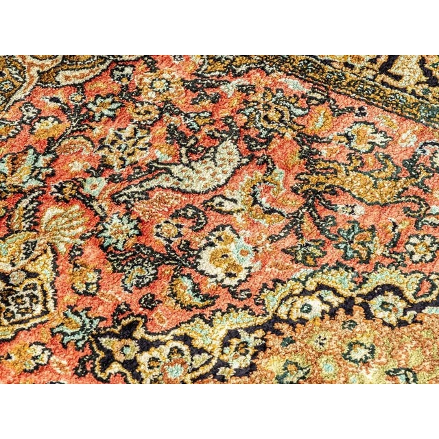 1960s Mid-Century Modern Silk Rug, 1960s For Sale - Image 5 of 14