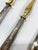 Antique French Repoussé Sterling Silver and Gold Vermeil Hors d'Oeuvres Set - 8 Pieces For Sale - Image 9 of 9