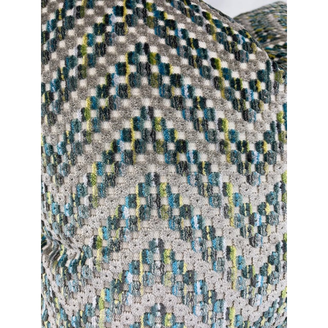 2020s Romo "Ortiz" in Jade Pillows- a Pair For Sale - Image 5 of 6