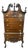 Queen Anne Style Cherry Highboy Chest on Chest For Sale