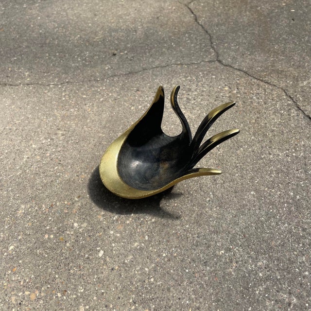 Hand Ashtray by Walter Bosse for Herta Baller, 1950s, in Very Good conditions. Designed 1950 to 1959 This piece has an...