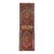 Antique Runner KISSING LIONS LEOPARDS with Duel Feline Subjects Rug 2.11 x 10.6 For Sale