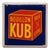 Vintage French Bouillon Kub Advertising Enamel Sign, 1950 For Sale