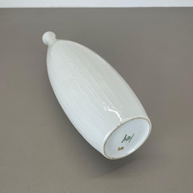 Large German Op Art Vase Vase from Heinrich Fuchs, 1970s For Sale - Image 14 of 17