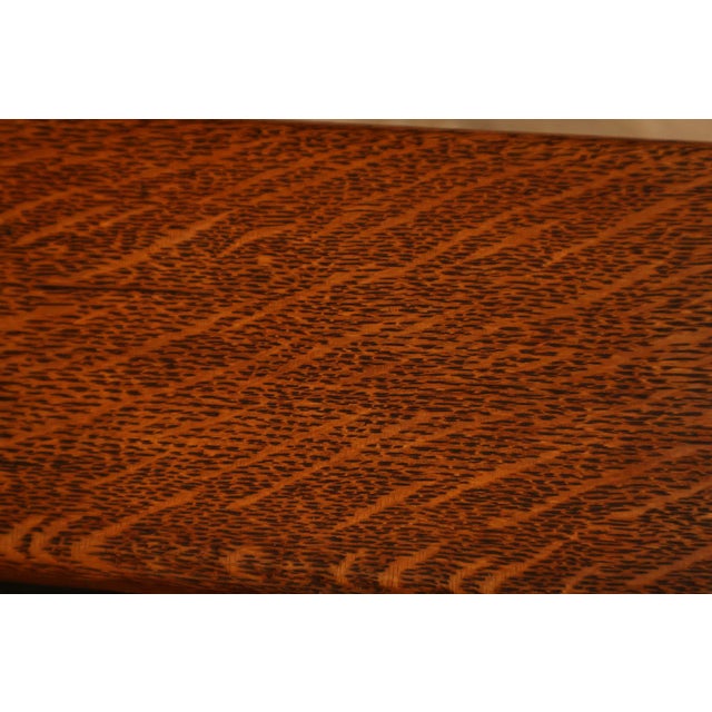 Antique L & J.G. Stickley Mission Oak Rocking Chair For Sale - Image 14 of 18