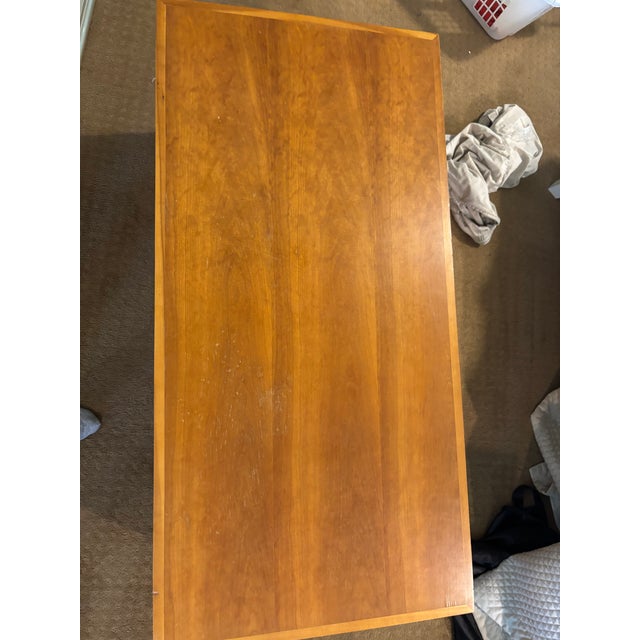 American Vintage Harden Solid Cherry Blanket Chest With Drawer For Sale - Image 3 of 5