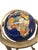 Alexander Kalifano Gemstone on Brass Tripod Stand For Sale - Image 4 of 6