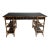 Late 20th Century English Chinoiserie Style Bamboo Desk by Milling Road for Baker For Sale