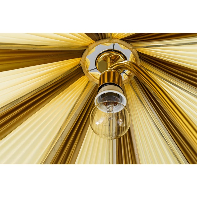 Floor Lamp with Original Fabric Shade by Rupert Nikoll, Vienna, 1950s For Sale - Image 17 of 18