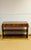 Founders Furniture Company 1970s Founders Burl Wood & Brass Console For Sale - Image 4 of 12