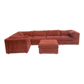 1970s Milo Baughman Style Sectional Sofa For Sale