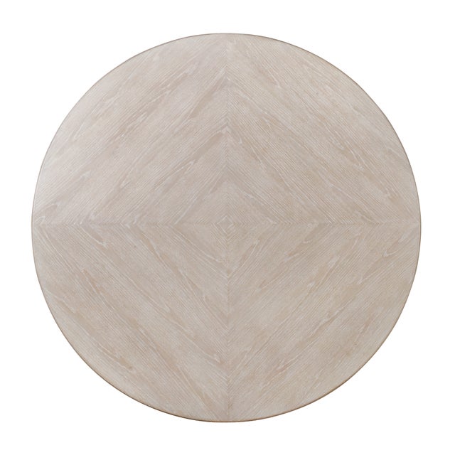 Century Furniture Century Furniture Cadence Round Dining Table - Sand For Sale - Image 4 of 5