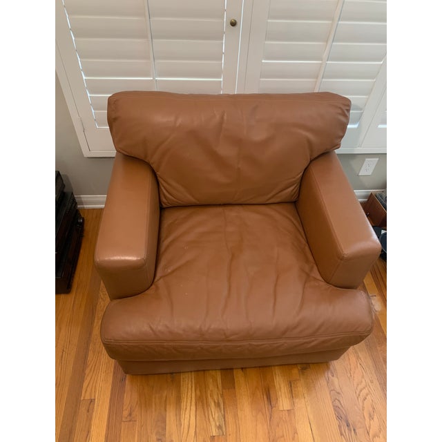 Leather Armchair For Sale In Los Angeles - Image 6 of 8