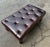 1990s George Smith Tufted Leather Ottoman For Sale - Image 5 of 7