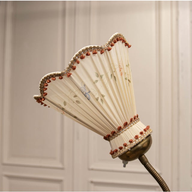 Swedish Model 139 3-Light Floor Lamp from Eskilstuna Elektrofabriks AB, 1940s For Sale - Image 6 of 13