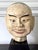 Large Terracotta Head of Luohan on Wood Stand from Vietnam For Sale - Image 12 of 18