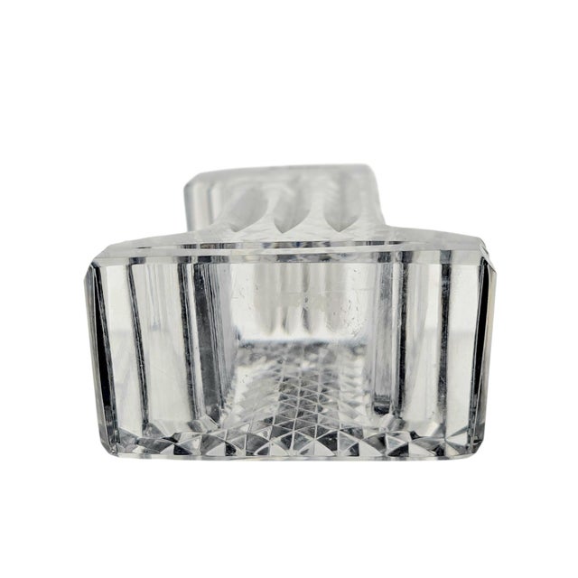 Waterford Crystal Number 1 Hand Cut Lead Crystal Paperweight, 5", Ireland For Sale - Image 9 of 12