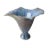 Blue Flower Vase in Stone Mass, 2010s For Sale