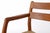 Vintage Danish Chairs in Teak from Emc Mobler, Set of 3 For Sale - Image 6 of 9