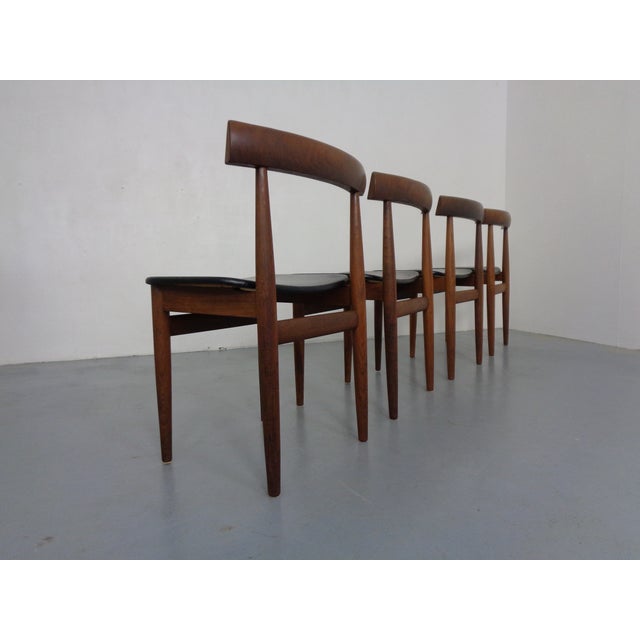 Roundette Teak Table & Chairs from Hans Olsen, Denmark, 1950sm, Set of 5 For Sale - Image 14 of 18