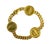 18K Yellow Gold Vermeil on 925 Solid Sterling Silver 18 mm in Coin diameter Genuine Vintage Coins Great Value Wrist sizes...