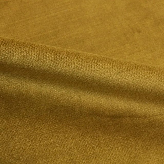 Not Yet Made - Made To Order Twin Camelback Headboard in Monaco Citronella with Silver Nails For Sale - Image 5 of 6