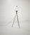 Mid-Century Modern Tripod Floor Lamp in Brass and Opaline Glass, Italy, 1960 For Sale - Image 6 of 14