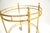 Vintage French Brass Drinks Trolley, 1970s For Sale - Image 6 of 8