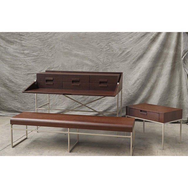 1990s Nightstands & Table by Citterio for Maxalto, Set of 5 For Sale - Image 5 of 13