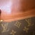 1990s A Louis Vuitton LV Monogram Canvas and Leather Document Holder or Clutch For Sale - Image 5 of 16