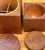 Vintage Square Wood Storage Boxes - Set of 2 For Sale - Image 10 of 12