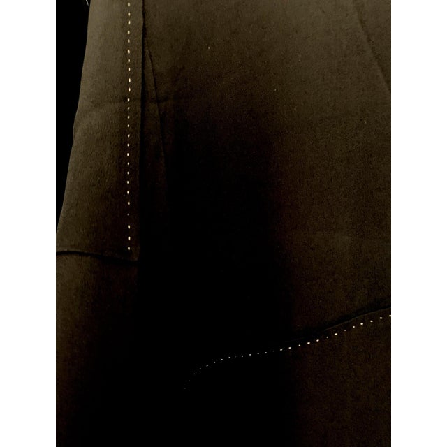 Vintage Japanese Formal Black Silk Kimono For Sale - Image 4 of 13