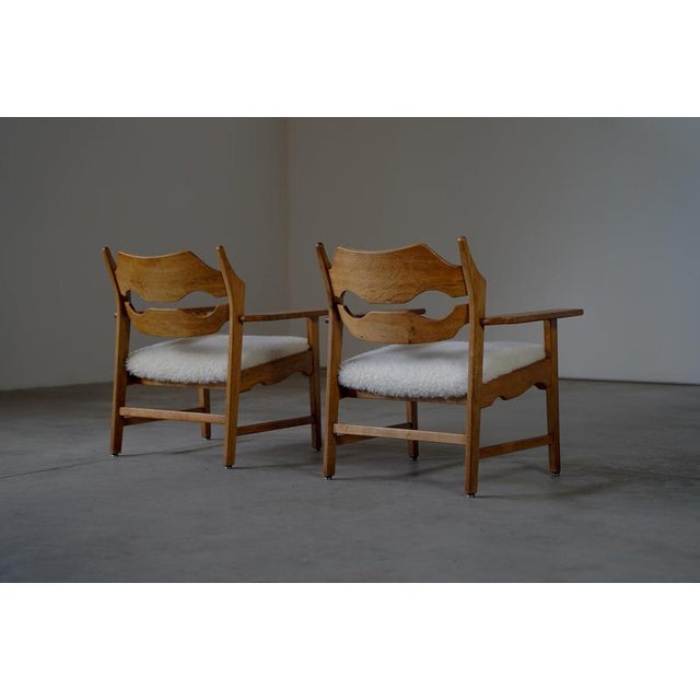 Lounge Chairs by Henning Kjearnulf, Denmark, 1960s, Set of 2 For Sale - Image 9 of 14