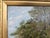 Antique Oil Painting Landscape by Maxwell 1885 Trees Water Mountains Gold Frame For Sale - Image 12 of 12
