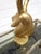 Mid 20th Century Brass Antelope Gazelle Statue For Sale - Image 10 of 10