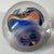 Vintage Hand-Blown Glass 3" Paper Weight For Sale - Image 4 of 8